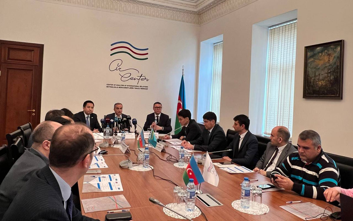 Political Sciences and Philosophy Department Head at Azerbaijan-Kazakhstan Expert Council Meeting